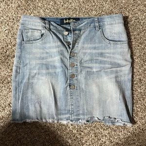Indigo Rein Jean skirt